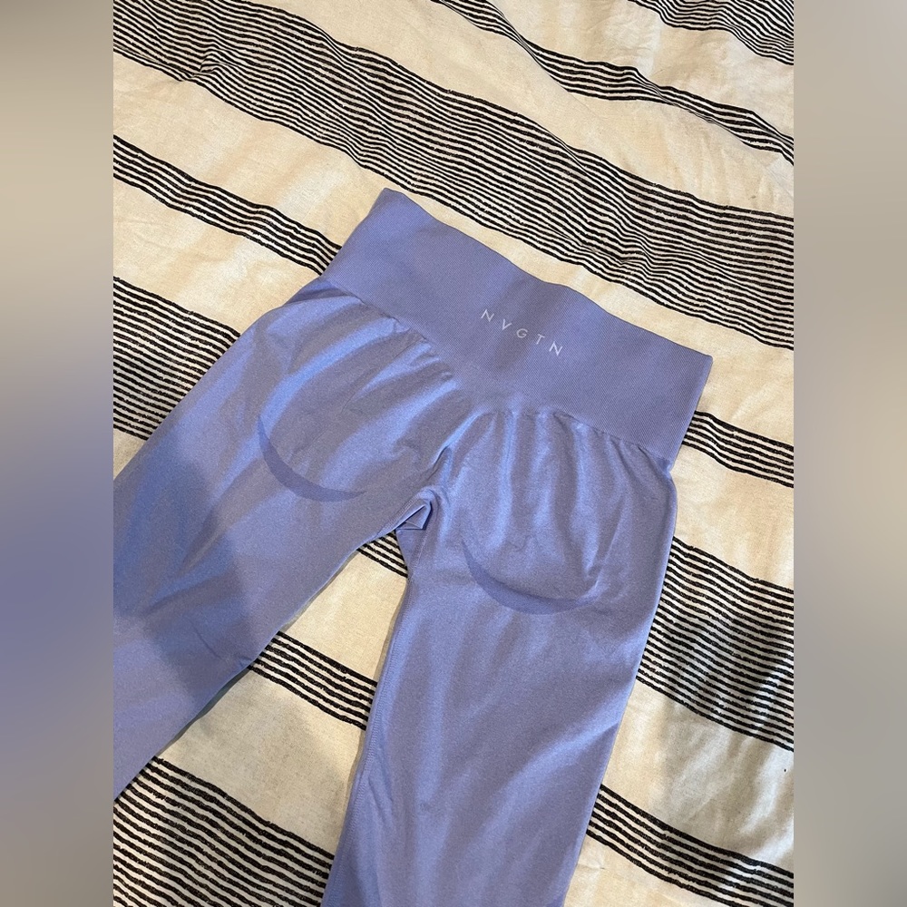 NVGTN Periwinkle Contour Seamless Leggings